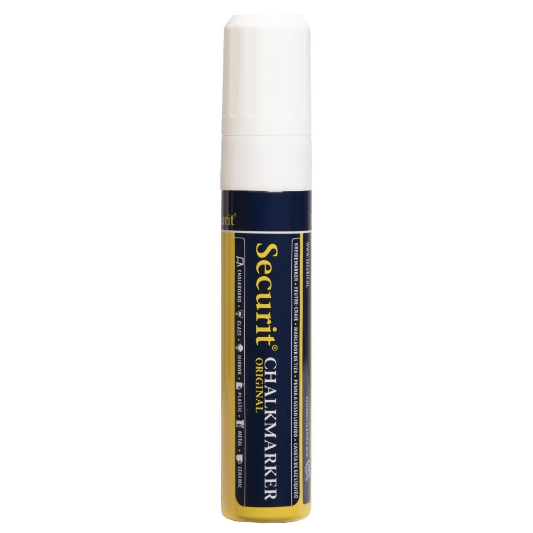 Securit 15mm Liquid Chalk Pen White