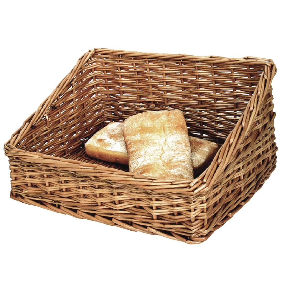 Olympia Bread Display Wicker Basket 360mm