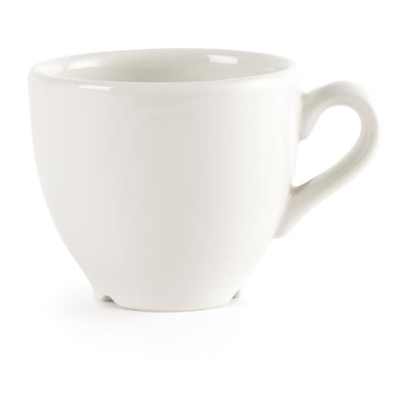 Churchill Plain Whiteware Espresso Cups 85ml (24 Pack)
