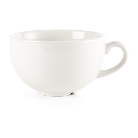 Churchill Plain Whiteware Cappuccino Cups 340ml (24 Pack)