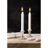 Bolsius 7" Bistro Candles White (45 Pack)