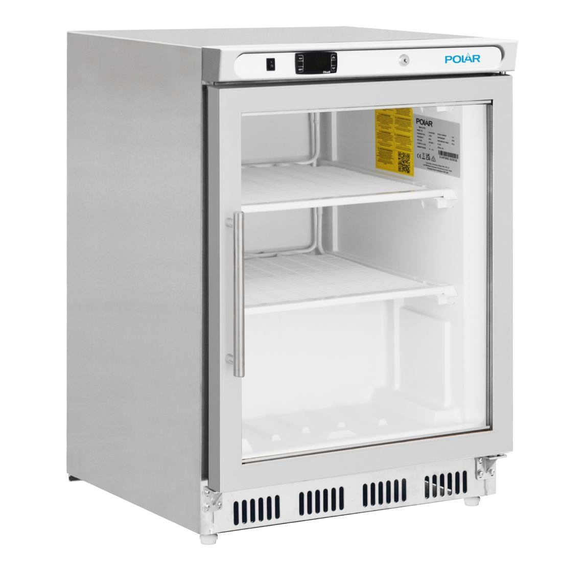 Polar C-Series Undercounter Stainless Steel Display Freezer