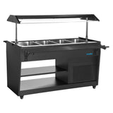 Polar G-Series Refrigerated Buffet Bar in Black