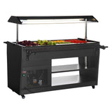 Polar G-Series Refrigerated Buffet Bar in Black