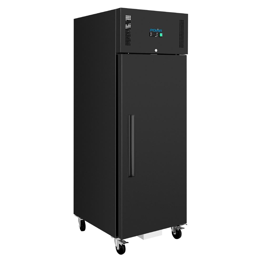 Polar G-Series Upright Fridge Black 600Ltr