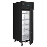 Polar G-Series Upright Fridge Black 600Ltr