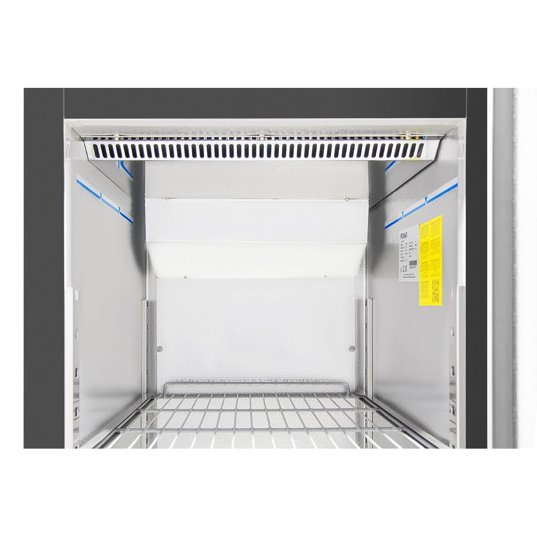 Polar G-Series Upright Freezer Black 600Ltr