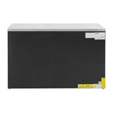 Polar G-Series Triple Door Counter Fridge Black 368Ltr
