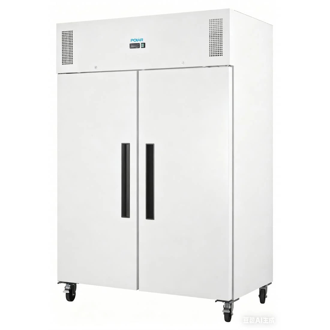 Polar G-Series Upright Double Door Fridge White 1152Ltr