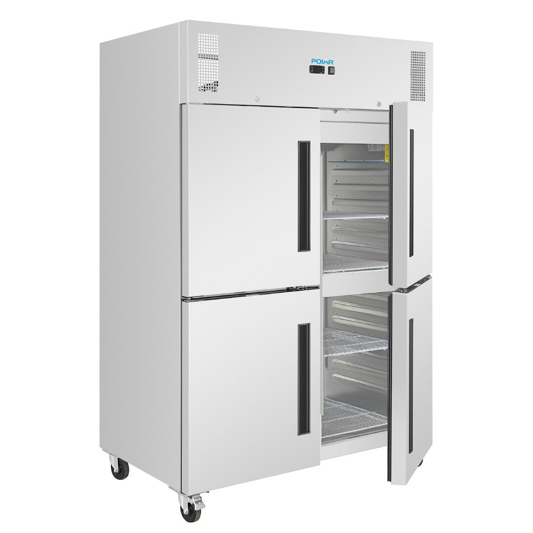 Polar G-Series Upright Double Stable Door Gastro Fridge 1200Ltr
