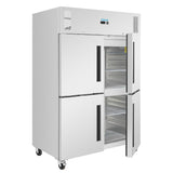 Polar G-Series Upright Double Stable Door Gastro Fridge 1200Ltr