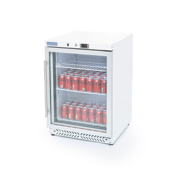 Arctica Med Duty 143 Ltr Under Counter Glass Door Refrigerator