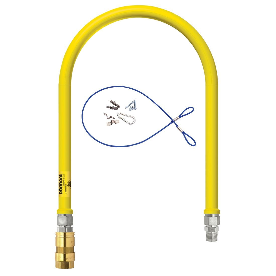 Dormont Quick Release Gas Hose 1/2" 1500mm 2650NPVF60