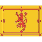 Embroidery Crossed Flags