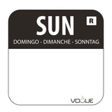 Special Offer - Vogue Days Of The Week Labels & Dispenser