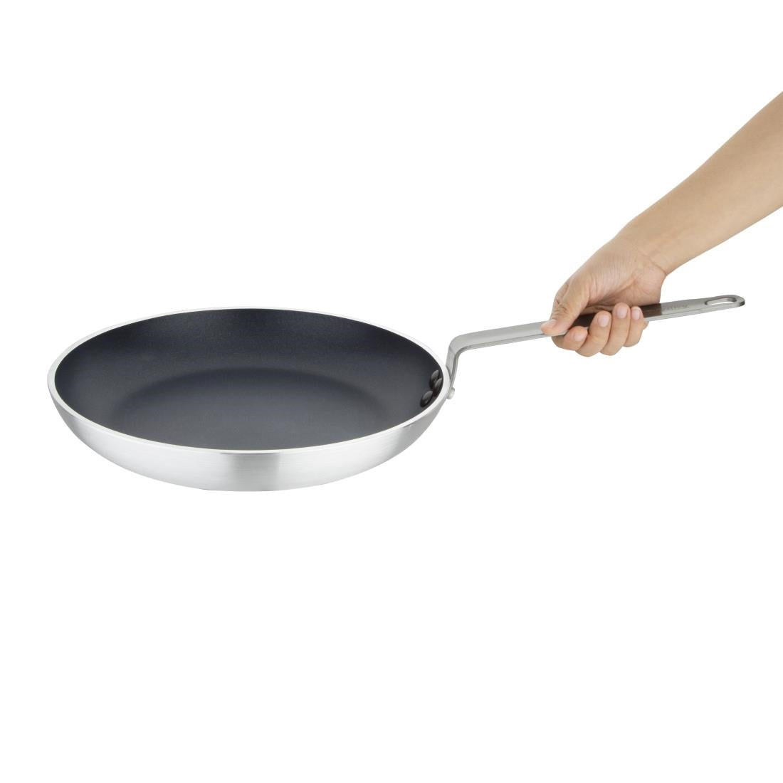 Vogue Aluminium Non-stick Teflon Platinum Plus Frying Pan 32cm