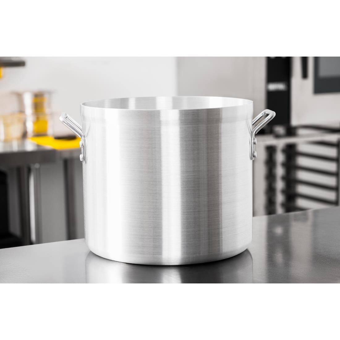 Vogue Aluminium Deep Boiling Pot 33cm