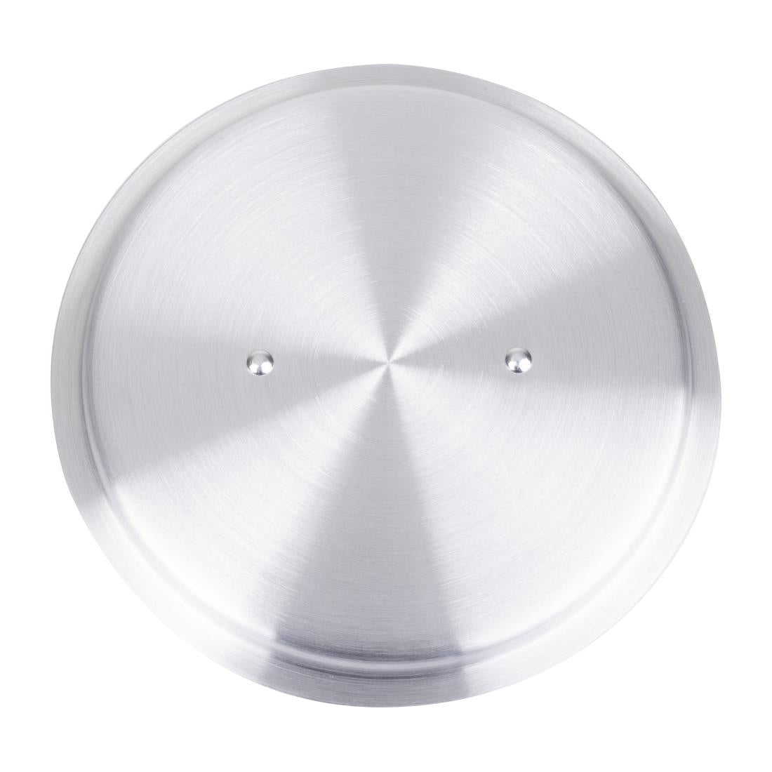Vogue Aluminium Deep Boiling Pot Lid 24cm