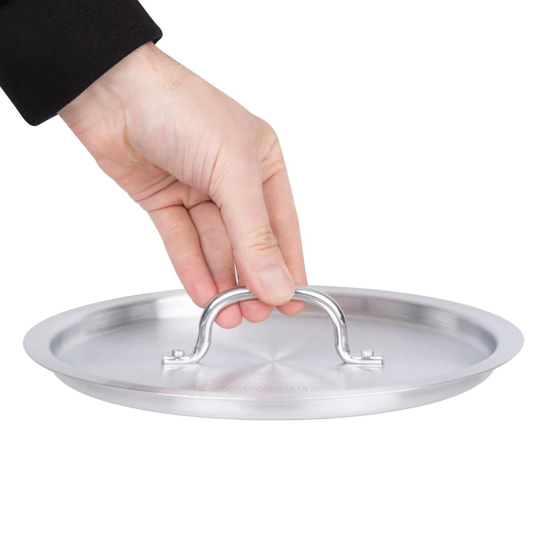 Vogue Aluminium Deep Boiling Pot Lid 24cm