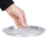 Vogue Aluminium Deep Boiling Pot Lid 24cm