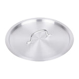 Vogue Aluminium Deep Boiling Pot Lid 25cm