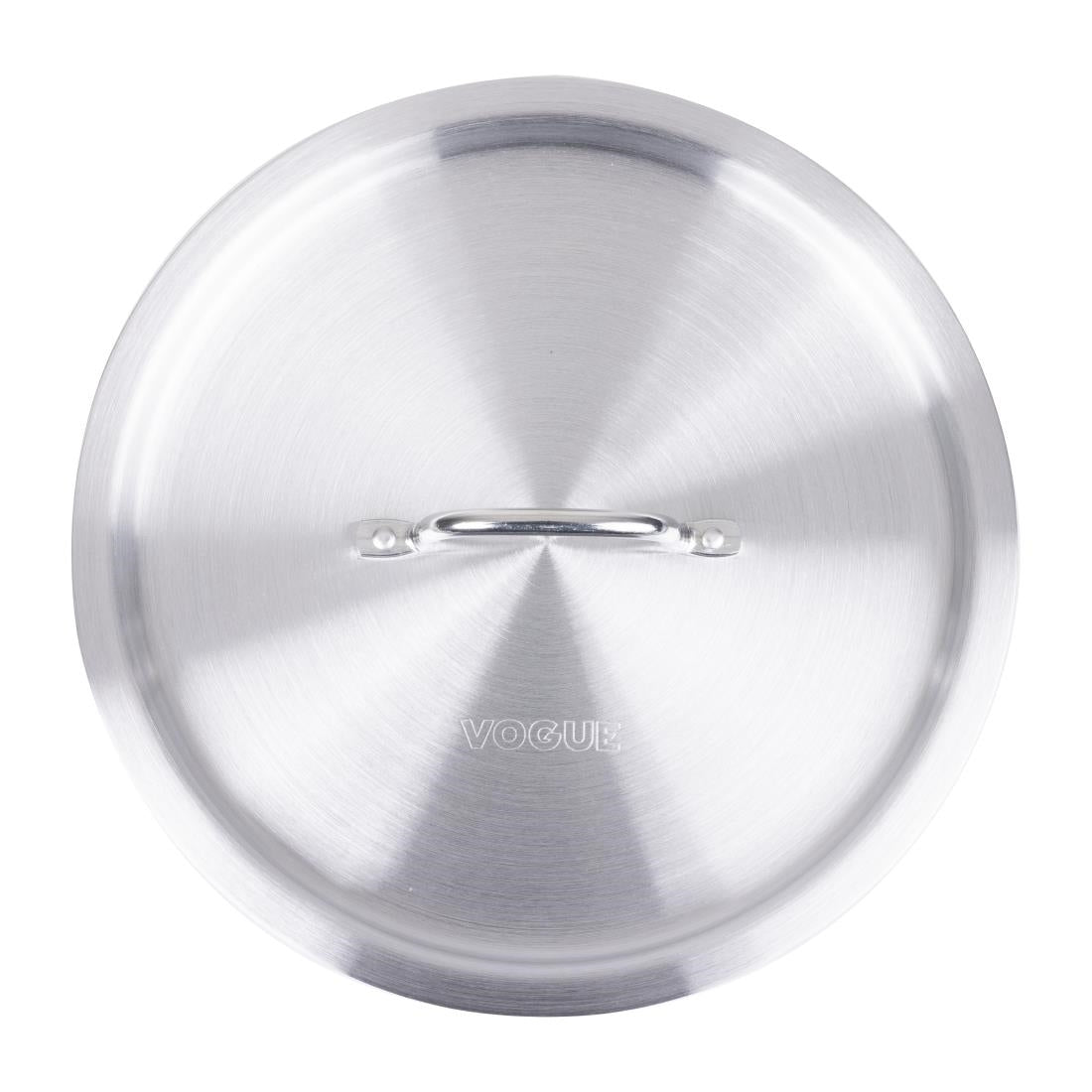 Vogue Aluminium Deep Boiling Pot Lid 25cm