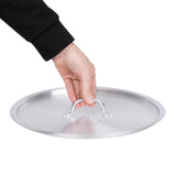 Vogue Aluminium Deep Boiling Pot Lid 33cm