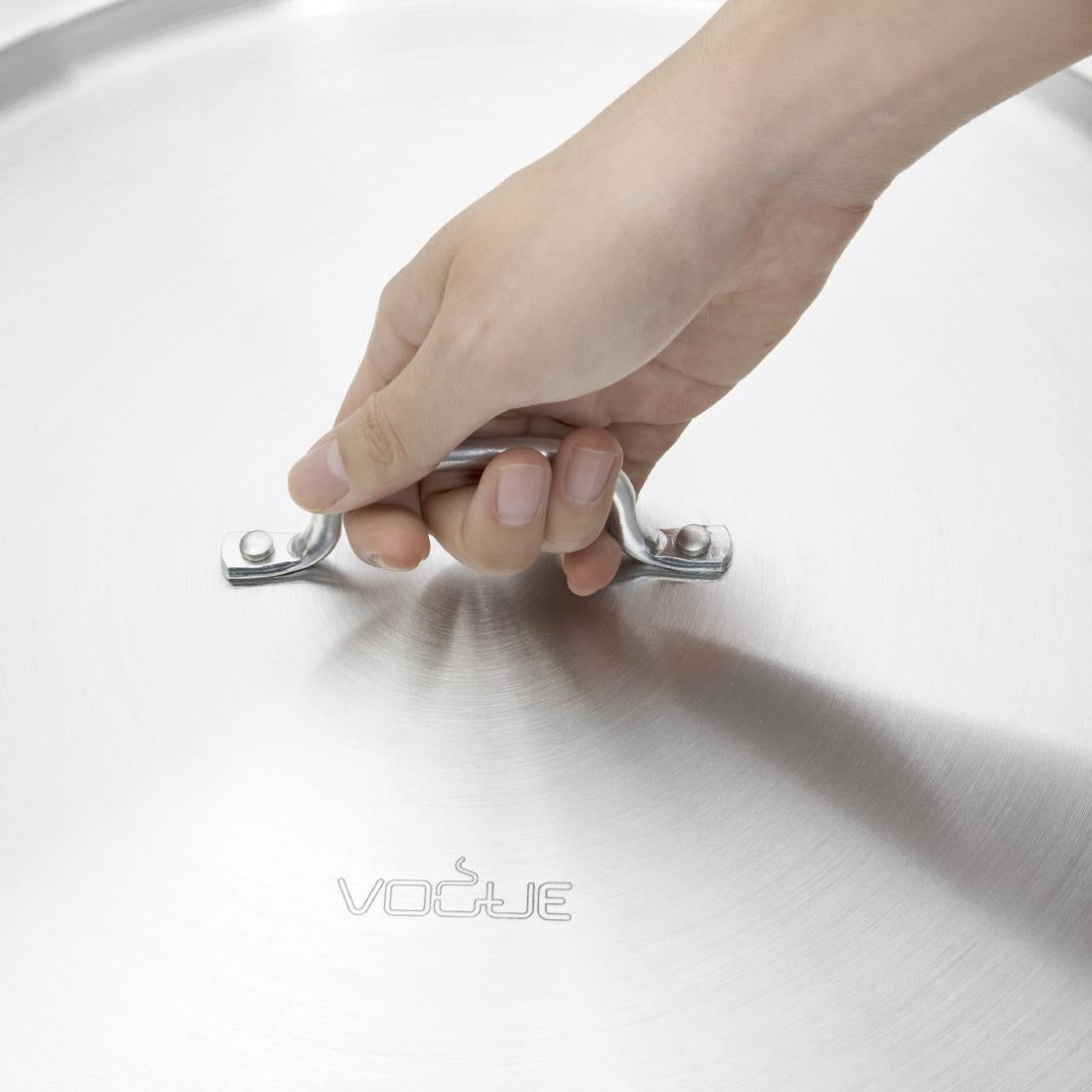 Vogue Aluminium Stock Pot Lid 40cm