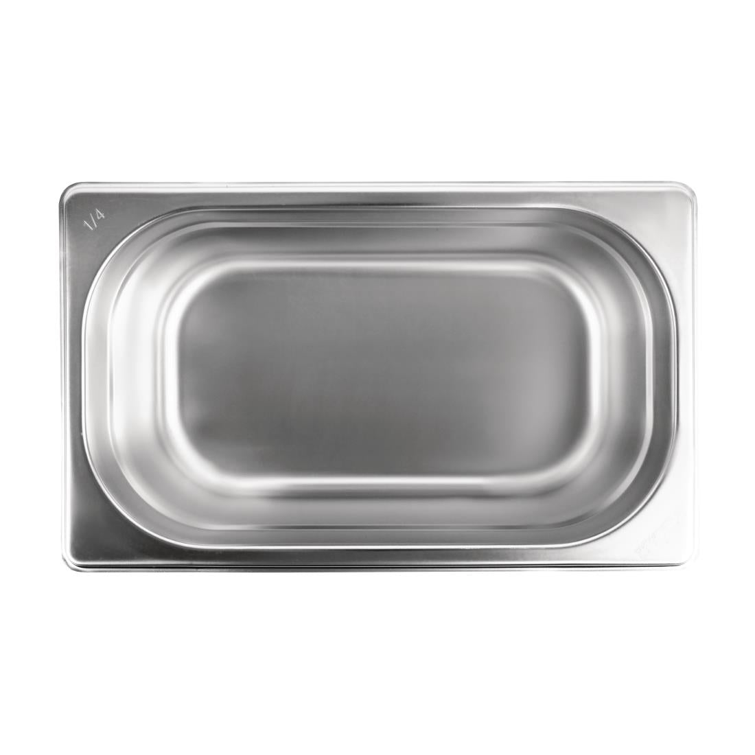 Vogue Stainless Steel Gastronorm Container Kit 1/4 (5 pack)