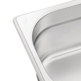 Vogue Stainless Steel Gastronorm Container Kit 1/4 (10 pack)