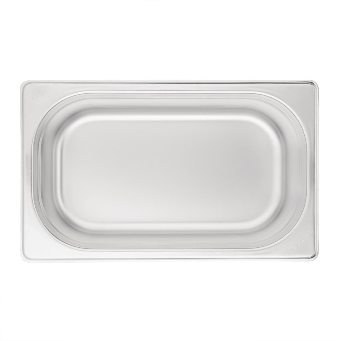 Vogue Stainless Steel Gastronorm Container Kit 1/4 (10 pack)