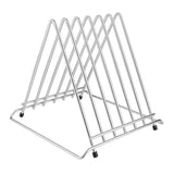 Hygiplas Low Density 6-Piece Chopping Board Set with Rack 455x305x20mm