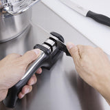 Vogue Tsuki 4-Piece Knife Set & Sharpener