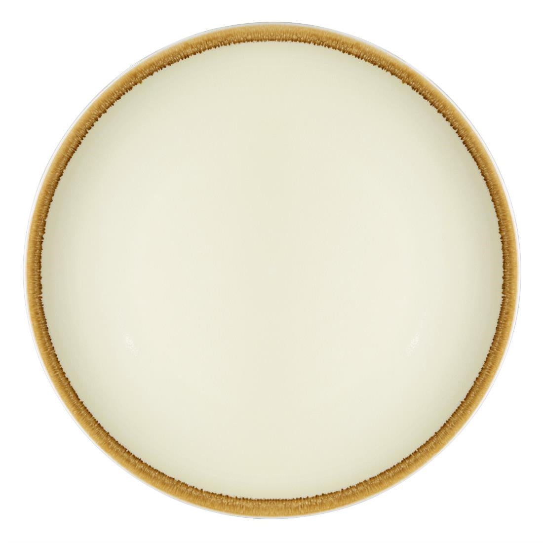 Olympia Kiln Round Coupe Plate Sandstone 230mm (6 Pack)