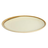 Olympia Kiln Round Coupe Plate Sandstone 230mm (6 Pack)