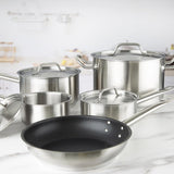 Vogue Cook Like A Pro 4-Piece Stainless Steel Cookware