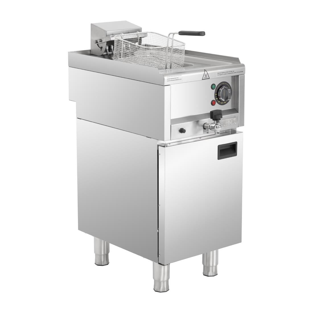Buffalo 600 Series Freestanding Single Tank Electric Fryer 8Ltr