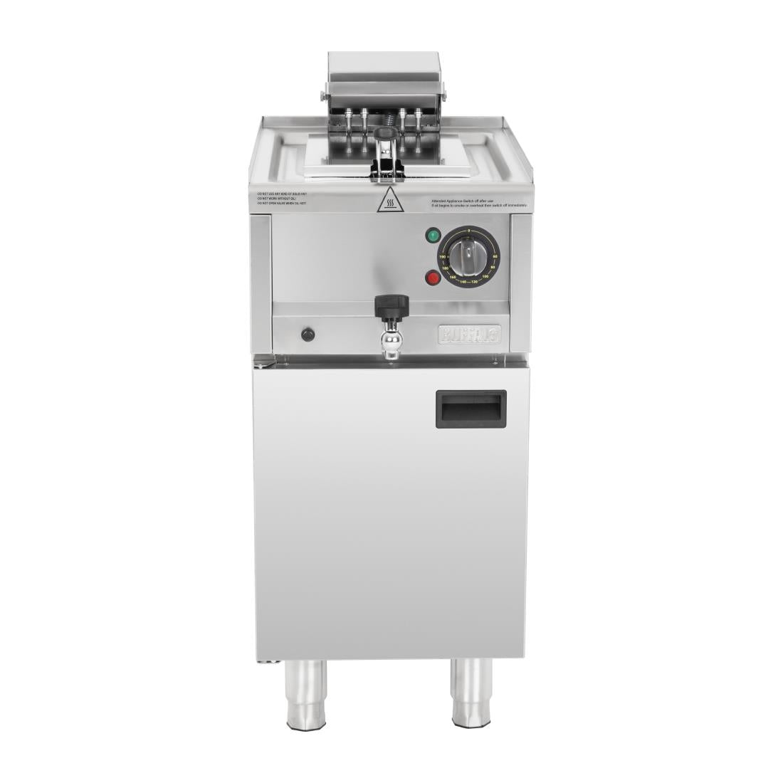 Buffalo 600 Series Freestanding Single Tank Electric Fryer 8Ltr