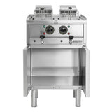 Buffalo 600 Series Freestanding Twin Tank Electric Fryer 2x 8Ltr