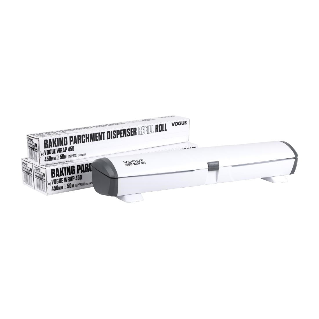 Vogue Wrap 450 Parchment Refill 3 Pack with Free Dispenser