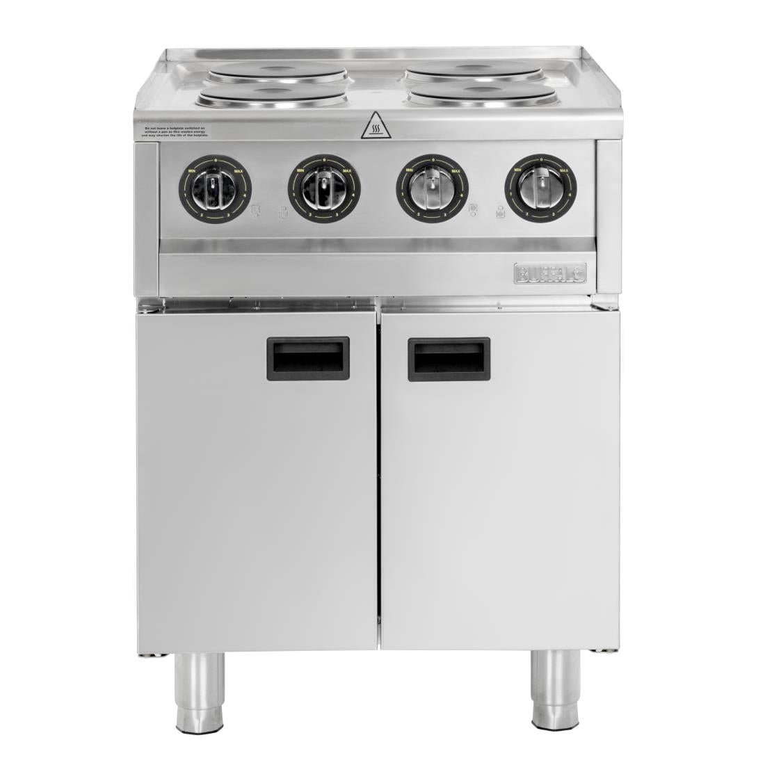 Buffalo 600 Series Freestanding 4 Plate Electric Hob 7kW