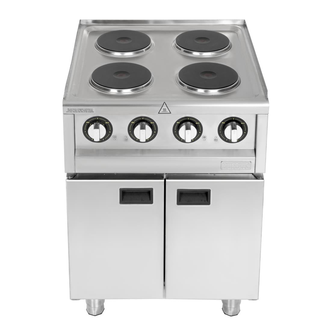 Buffalo 600 Series Freestanding 4 Plate Electric Hob 7kW