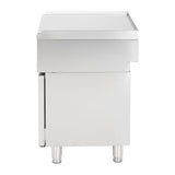 Buffalo 600 Series Neutral Prep Counter with Cupboard 600mm