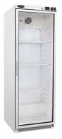 Sterling Pro Cobus SPF400G Single Door White Glass Door Upright Freezer  360 Litres