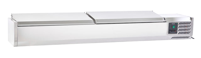 Sterling Pro Cobus SPT1800-330-SS Topping Well with Stainless Steel Lid  8 x GN1/4