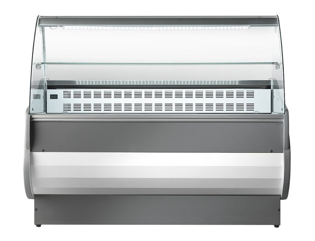 Sterling Pro SALINA80/150VCC Curved Glass Serveover Counter  1500mm