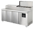 Sterling Pro Green SPIZ-180 3 Door Refrigerated Preparation Counter