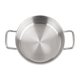 Vogue Stainless Steel Casserole Pan 24cm