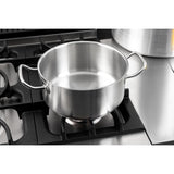 Vogue Stainless Steel Casserole Pan 24cm