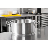Vogue Stainless Steel Casserole Pan 28cm